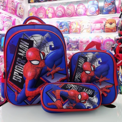 Schoolbag Backpack Cartoon Schoolbag Backpack 3D Bag Children's Bags School Bag Gift Bag Trolley Schoolbag