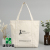 Professional Production Canvas Reticule Creative Cotton Bag Portable Shopping Bag Environmental Protection Leisure Canvas Bag Custom Logo