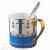 Classic Gold Painting Bone China Mug Creative Ceramic Coffee Cup Large-Capacity Water Cup European Mark Cup Gift Box