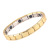 Stainless Steel Germanium Plated Gold Bracelet Health Germanium Titanium Steel Jewelry Stainless Ornament Wholesale