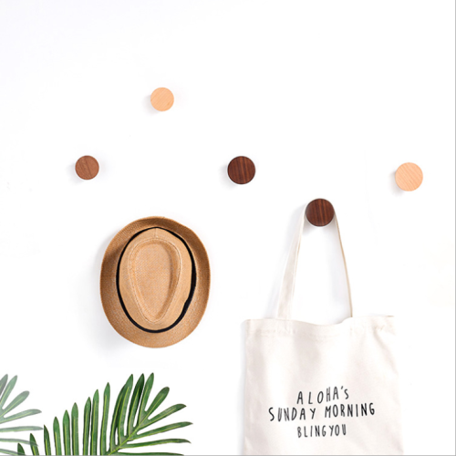 nordic creative wall wooden hook