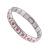 Hot Sale in Europe and America Stainless Steel Bracelet Red Heart European and American Elastic Bracelet Fashion Yiwu Wholesale of Small Articles