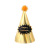 Wholesale Birthday Hat Gold Cardboard Birthday Hat PCs Party Decoration Supplies Gold Silk Party Plush Ball Cap 18cm