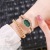 New Cross-Border Hot Selling Quartz Watch Foreign Trade Rose Gold Square Chain Watch Full Diamond Watch Fashion Watch