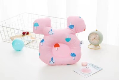 Xingyunbao Anti-Bias Baby Pillow Cartoon Shape Cotton Pillow Newborn Baby Pillow Skin-Friendly Sweat-Absorbent Baby Pillow