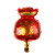 New Mini New Year Aluminum Balloon New Year Dress up Kingyuan Baofu Fish Decorative Balloon Wholesale