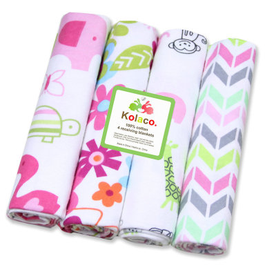 Baby Cotton Bed Sheet Spot New Cotton Flannel Babies' Supplies Baby Swaddling Towel Soft Wrap