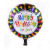 18-Inch round Baby Crown Birthday Aluminum Balloon Children's Baby Year-Old Aluminum Foil Balloon Birthday