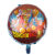 Factory Wholesale Aluminum Balloon Cartoon 18-Inch Spider-Man Pattern round Aluminum Foil Balloon Children's Party Decoration