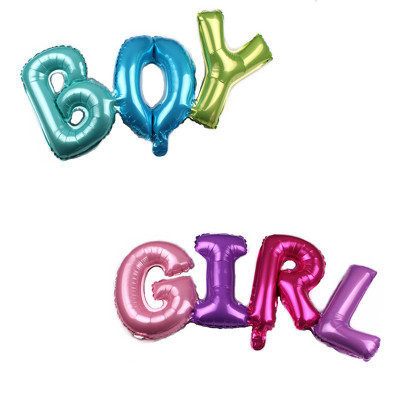 One-Piece Boy Girl Letter Aluminum Balloon Cartoon One-Piece Boy Girl Letter Balloon Birthday Party