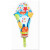 New Mini Double-Sided Ice Cream Aluminum Foil Balloon Ice Cream Modeling Children Cartoon Mini Toy Balloon Wholesale