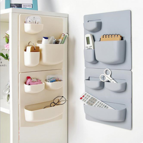 punch-free wall-mounted storage rack