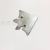 Furniture Fixed Iron Angle Code Piece Household Cabinet Hardware Accessories Connector Double Hole Special-Shaped Aluminum Frame Door Connector
