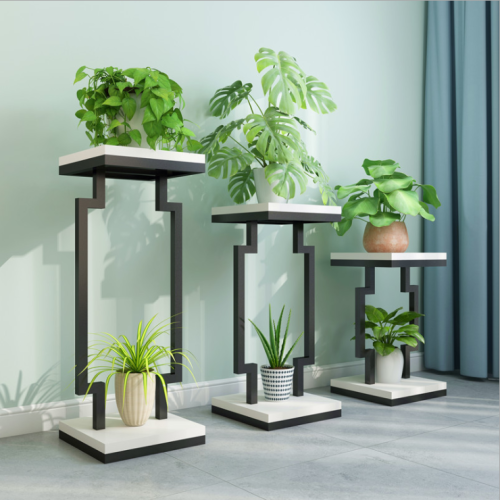 nordic wrought iron flower stand