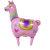 New Animal Alpaca Aluminum Foil Balloon Grass Mud Horse Aluminum Film Balloon Children's Party Balloon Three Colors