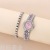 Bracelet Watch Full Diamond Women's Watch Starry Sky Dial Watch Small Thin Strap Silver Student Quartz Watch Reloj