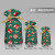 New Christmas Gift Bag Snowflake Crisp Nougat Packing Bag Small Candy Drawstring Bag Drawstring Bag 1217