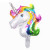New Colorful Unicorn Aluminum Balloon Cartoon Unicorn Horse Shape Pony Aluminum Foil Birthday Balloon Wholesale