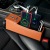 Car Water Cup Holder Storage Box Dual USB Leather Car Seat Gap Storage Box Storage Box Finishing