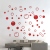 58 DIY Circles Bubble Wall Stickers TV Background Mirror Sticker Home 3D Acrylic Decorative Wall Stickers