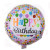 18-Inch round Baby Birthday Aluminum Balloon Children's Baby Year-Old Aluminum Foil Balloon
