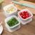 Chopped Green Onion Ginger Slice Garlic Fresh-Keeping Box Refrigerator Fruit and Vegetable Storage Box Kitchen with Lid