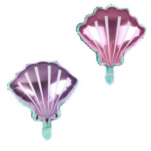 mini shell aluminum balloon party decorative balloon marine animal balloon program decorative balloon