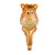 New Cartoon Animal Hand Stick Aluminum Film Balloon Cartoon Tiger Umbrella Rib Racket Come on Thunder Sticks Balloon Wholesale