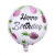 New 18-Inch round Pineapple Aluminum Balloon round Fruit Balloon Children's Birthday Decoration Party Balloon
