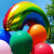 Cross-Border Hot Selling Rainbow Aluminum Balloon Children's Birthday 100 Days Old and One Year Old Party Decoration Rainbow Bridge Shape Balloon