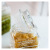 Kitchen Sealed Glass Carved Storage Bottle Lead-Free Moisture-Proof Tea Jar Dried Fruit Sealed Jar Grains Glass Storage Bottle