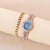 New Cross-Border Hot Selling Quartz Watch Foreign Trade Rose Gold Square Chain Watch Full Diamond Watch Fashion Watch