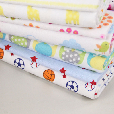 Soft Fly 4-Piece Flannel Baby Baby's Blanket Printed Bed Sheet Cotton Bed Sheet Suzhou Spring, Summer, Autumn and Winter Supplies