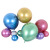 5-Inch Metallic Color Rubber Balloons Thick Pearlescent Metallic Chrome Alloy Color Wedding Party Decoration Balloon 1 Pack of 100