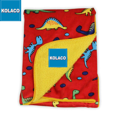 Crazy sale colorful double layers newborn baby blankets silk