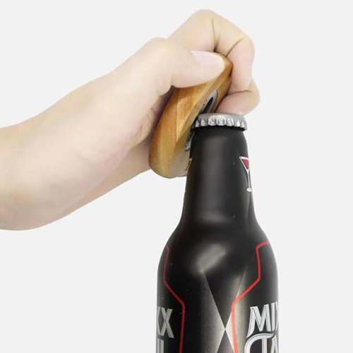 creative wooden beer screwdriver bottle opener