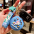 Cute Rainbow Horse Unicorn Makeup Mirror Keychain Pendant Car Cartoon Hanging Ornaments Handbag Pendant