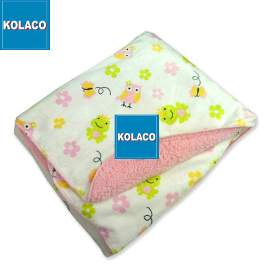 High quality softextile breathable receiving floral baby mus