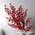 Simulation Single Hollyberry Christmas Flower Arrangement Accessories Wedding Scene Matching Creative Red Fire Single Branch Flower Foam Chinese Hawthorn