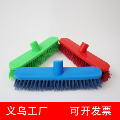 Factory Direct Sales Bristle Plastic Floor Brush Bevel Broom New Material Pp Short Bristle Bristle