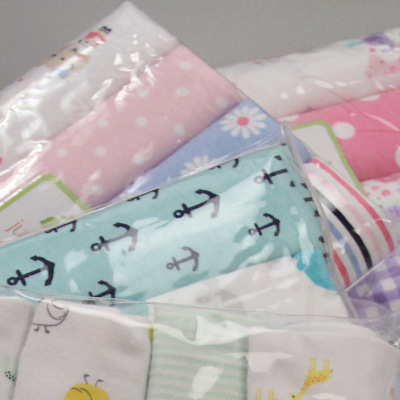 Foreign Trade Pure Cotton Babies' Supplies Baby Flannel Soft Gro-Bag Skin-Friendly Delicate Small Bed Sheet Printing