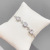 2021 New Korean Style Fashionable Simple Square Bracelet Super Shiny Full Inlaid AAA Zircon Bracelet Ornament Source Factory