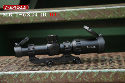 T-EAGLE   MR1-6x24 IR Ru Rear Short Speed Telescopic Sight Thin Wall High Seismic Telescopic Sight