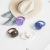Creative Design Resin Acrylic Ring Color Translucent Cute Korean Style Ring Personality Ring Shank