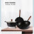 Household Non-Stick Wok Japanese Style Medical Stone Frying Pan Thick Pan Frying Pan Soup Pot Five-Piece Pot Foreign Trade