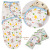 Soft Flying Cotton Single Layer Infant Pad Cotton Swaddling Sleeping Bag Baby Swaddling Blanket Anti-Kick Bag Bag Towel