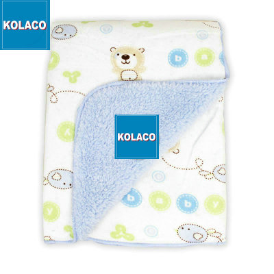 wholesale high quality Soft Minky Fleece swaddle baby blanke