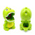 New Fun Cute Dragon Toy Light Sound Effect Spray Children's Outdoor Beading Duck Soft Bullet Gun Shooting Toy