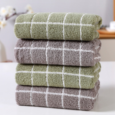 Boutique Active Super Soft European and American Style Pure Cotton Towel Absorbent Lint-Free Fluffy Skin-Friendly Face Cloth Present Towel