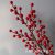 Simulation Single Hollyberry Christmas Flower Arrangement Accessories Wedding Scene Matching Creative Red Fire Single Branch Flower Foam Chinese Hawthorn